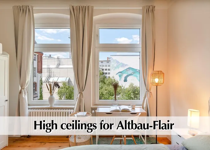 Calm Escape - 75m2 Altbau-apartment, 2br, Smart-tv, Garden *