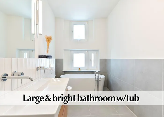 Apartamento Calm Escape - 75m2 Altbau-apartment, 2br, Smart-tv, Garden *