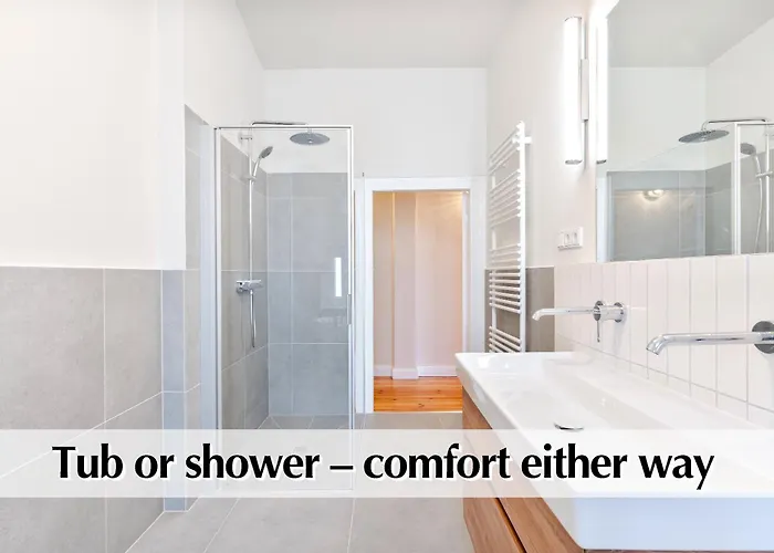 アパート Calm Escape - 75m2 Altbau-apartment, 2br, Smart-tv, Garden