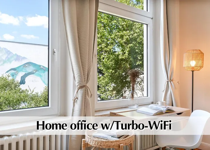 Calm Escape - 75m2 Altbau-apartment, 2br, Smart-tv, Garden アパート *