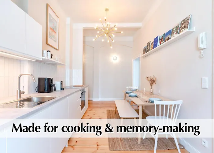 アパート Calm Escape - 75m2 Altbau-apartment, 2br, Smart-tv, Garden *